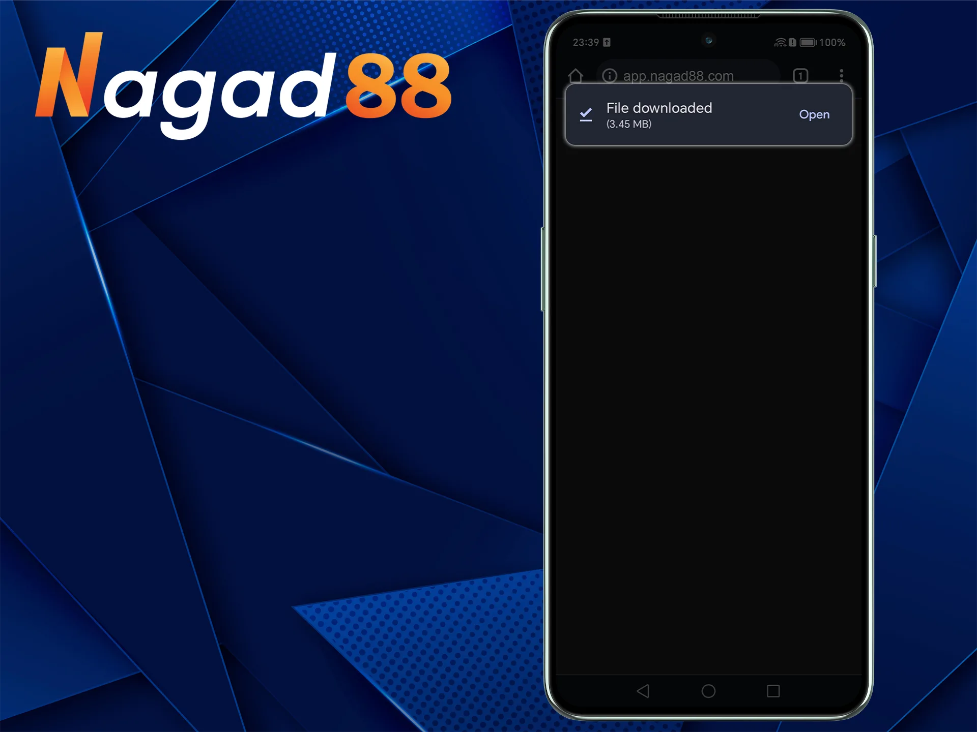Nagad88 অ্যাপটি ডাউনলোড করার প্রক্রিয়াটি সম্পূর্ণ করুন।